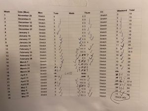 marathon training plan